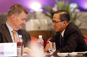 Tuukka Castren, PROFOR and Prof Dr Abdul Rahman, EGILAT Chair