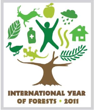 Logo of the International Year of Forests